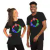 unisex staple t shirt black heather front 67b8c81fae4c9