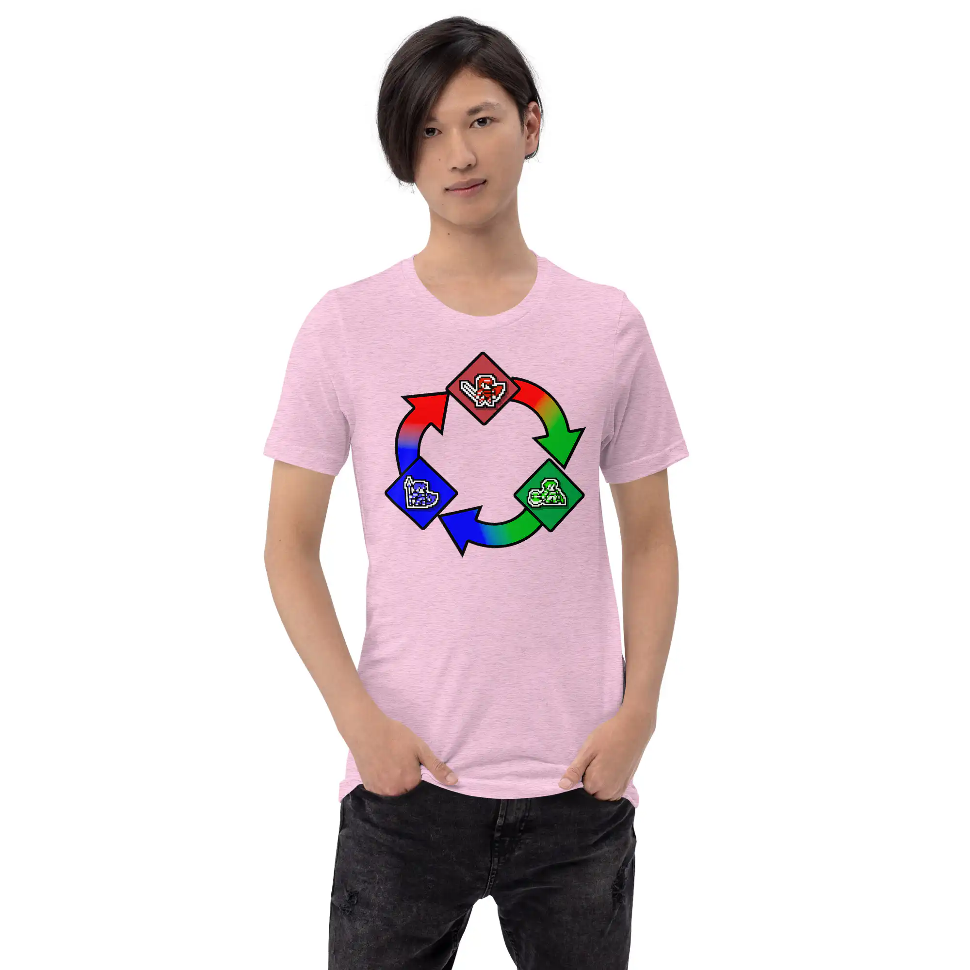Weapon Triangle - Unisex Tee Weapon Triangle - Unisex Tee - Image 2