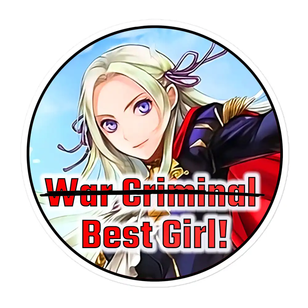 Edelgard Best Girl - Sticker Edelgard Best Girl - Sticker