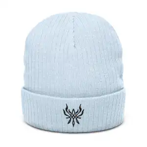 ribbed knit beanie light blue front 67e2045fc2804
