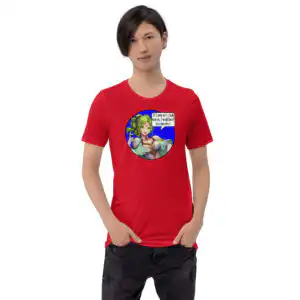 unisex staple t shirt red front 67ca6d6d1c1df