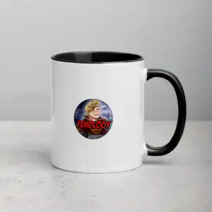 Dragon Emblem - Mug white ceramic mug with color inside black 11 oz right 67da44153b551