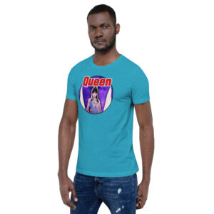 unisex staple t shirt heather aqua left front 6812633b3c890