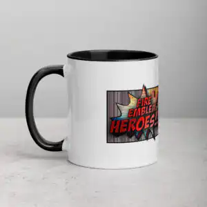 Sharena's Volume Check - Mug white ceramic mug with color inside black 11 oz left 67ff1bbbe1bca