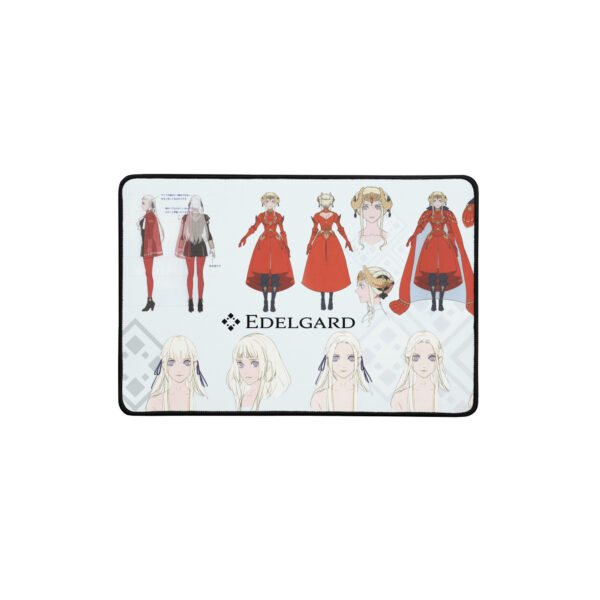 Small Edelgard desk mat – bold Three Houses design with anti-slip base