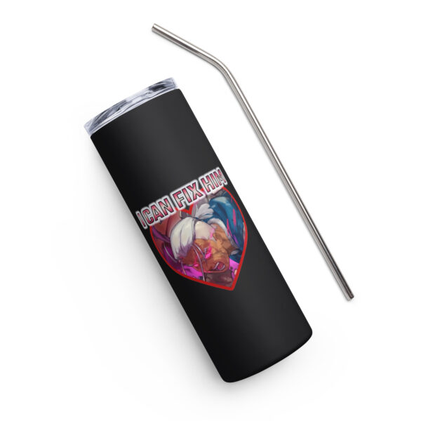 I Can Fix Dedue - Stainless Steel Tumbler - Image 3