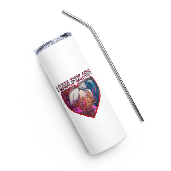 I Can Fix Dedue - Stainless Steel Tumbler - Image 4