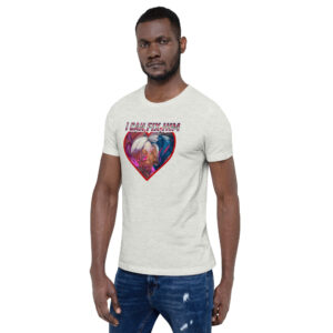 unisex staple t shirt ash left front 681a3f0949786