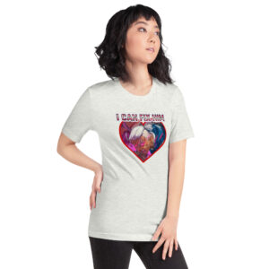 unisex staple t shirt ash right front 681a3f0941dc2