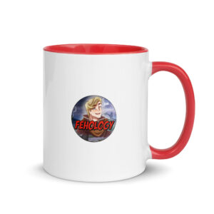 white ceramic mug with color inside red 11 oz right 681a505d9313c