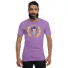 Fire Emblem shirt with Chrom’s meme design and laurels, printed on a pastel purple tee.