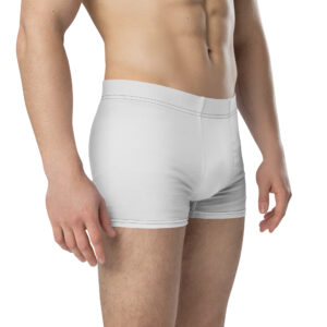 Side view highlighting fit and contour of Crest of Flames Fire Emblem Boxer Briefs Emblem Undies