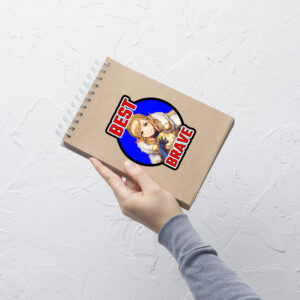 Fire Emblem Sticker – Best Brave Sharena in large size, bold and clear on a notebook.