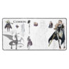 Fire Emblem Desk Mat 16x32 Corrin concept art extra-large size, full character design with sword and dragon.