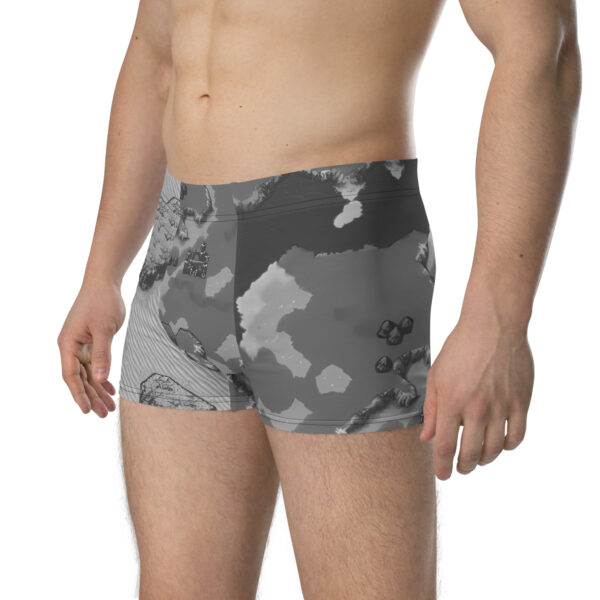 Fire Emblem Boxer Briefs featuring Sigurd’s Remake design on the back, full rear view.
