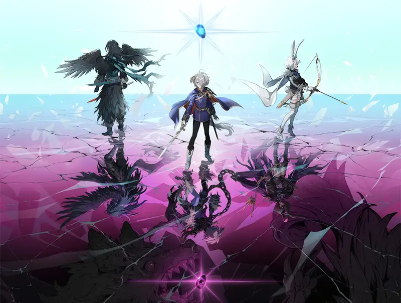 My Fire Emblem Wallpaper Collection (One Per Game) Fire Emblem wallpapers – Fire Emblem Shadows dark fallen-hero illustration with looming villain and lightning.