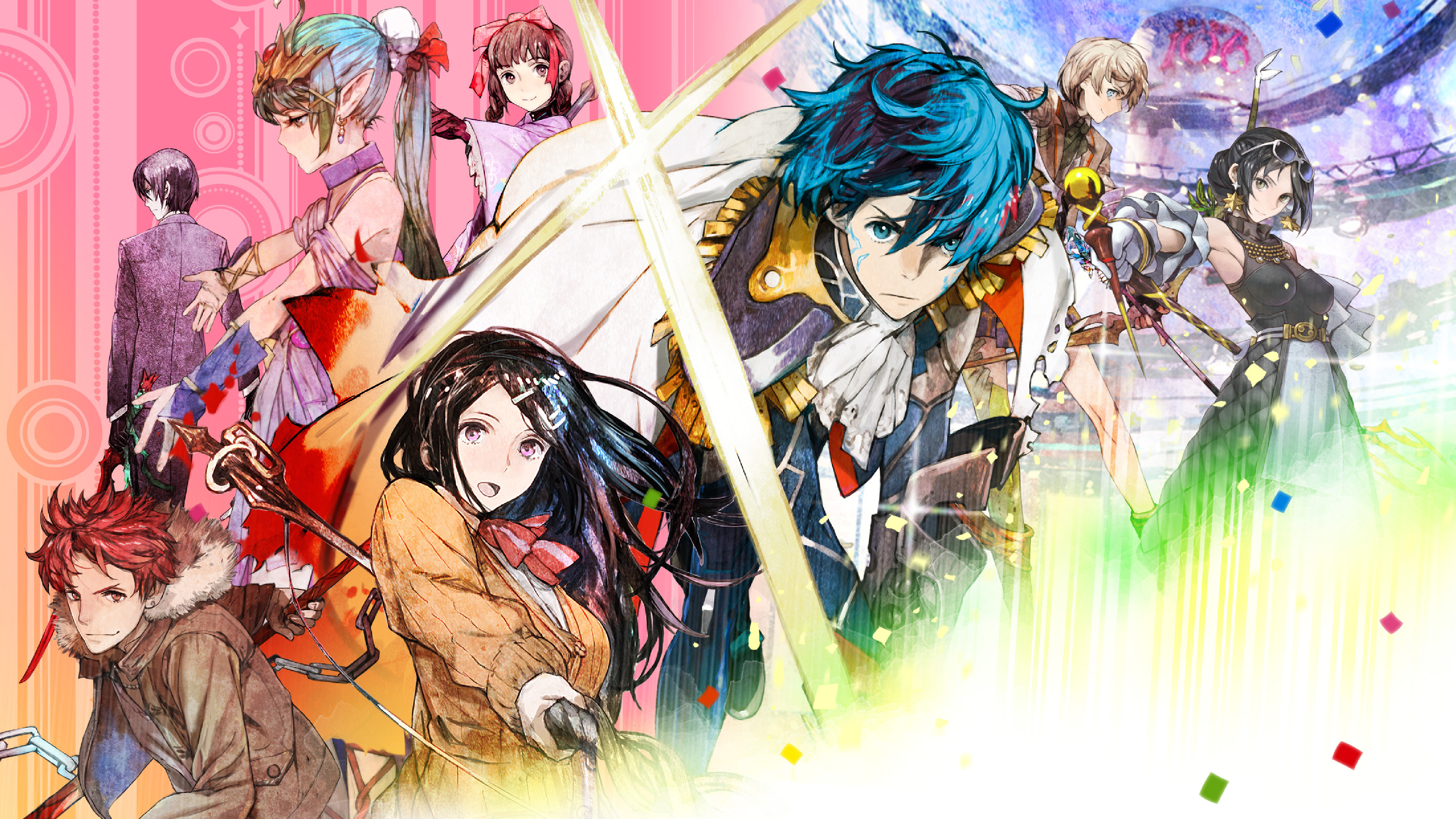 My Fire Emblem Wallpaper Collection (One Per Game) Fire Emblem wallpapers – Tokyo Mirage Sessions #FE main characters promotional artwork.