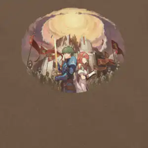 Fire Emblem Shirt - Shadows of Valentia inspired illustration detail on shirt