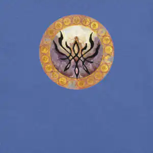 Fire Emblem Shirt - Goddess Crest inspired circular emblem detail on shirt